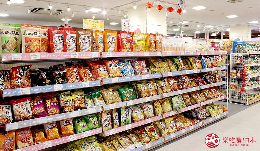 munit亞洲零食推薦|韓國泡麵與K-POP商品展示